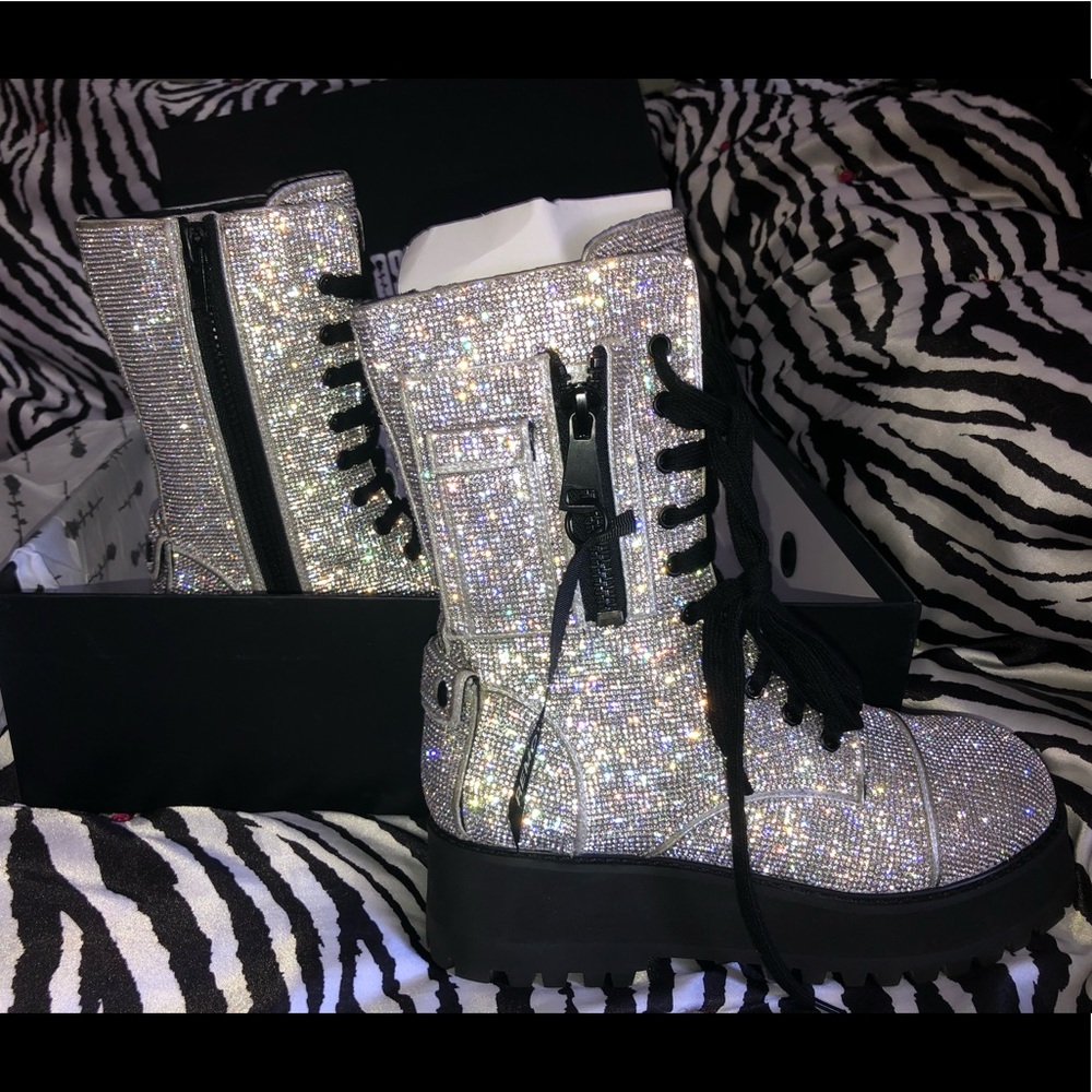 Dolls kill Billionaire Bling Boot